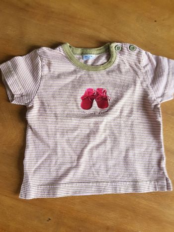 Tee-shirt  Petit bateau  3 mois