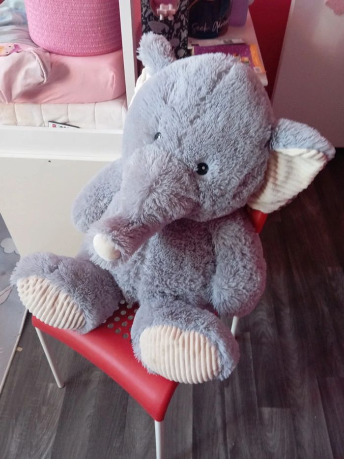 Peluche elephant - photo numéro 2