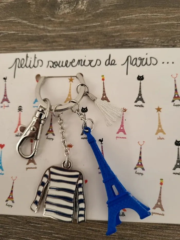 Foxtrot - porte clés Paris - photo numéro 2