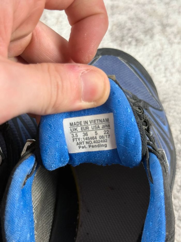 Salomon X Ultra 3 Gore-Tex - Black & Blue - photo numéro 8