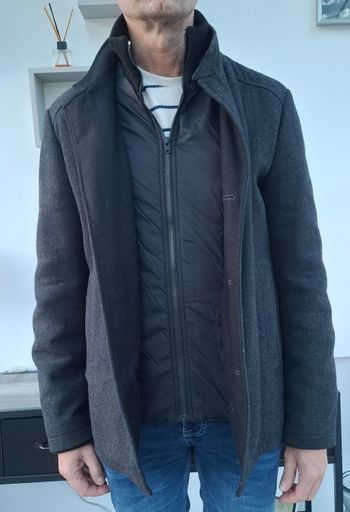 manteau JACK & JONES gris