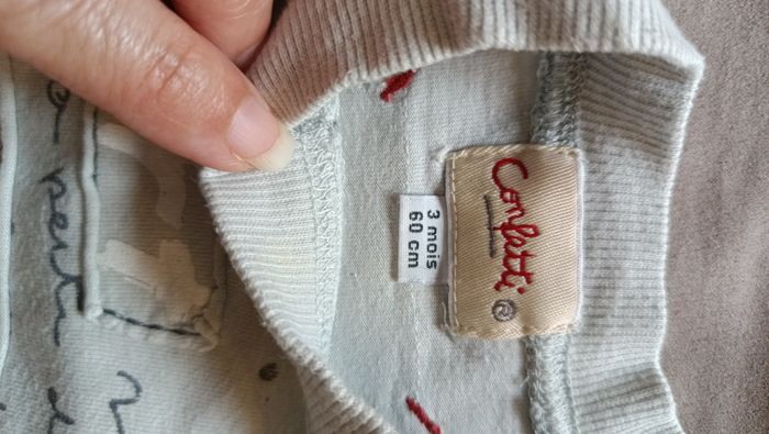 Jogging épais confettis et un tee-shirt - photo numéro 3