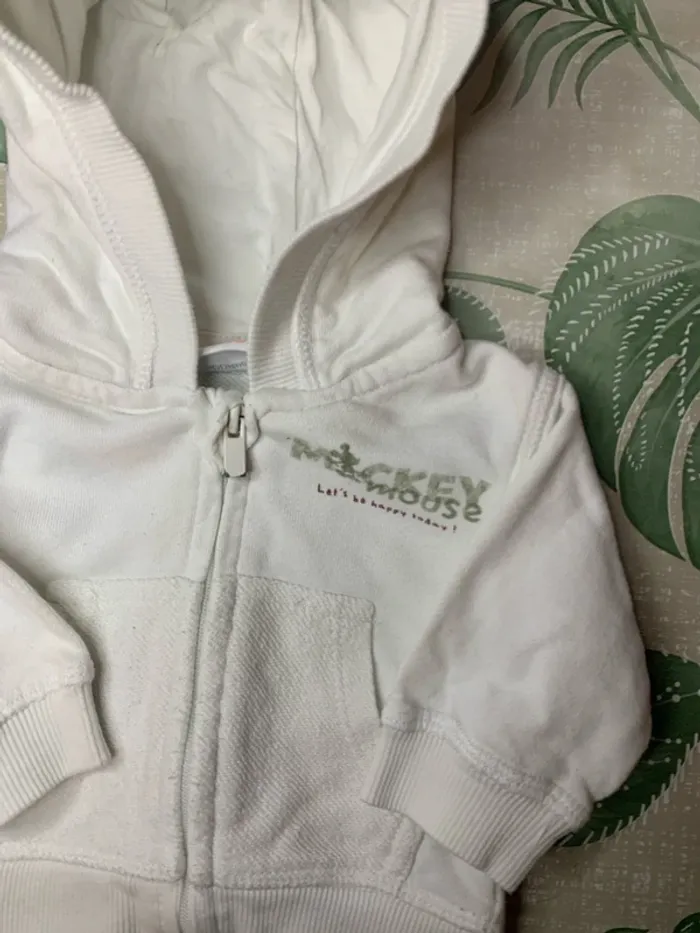 Veste bébé 1 mois mickey - photo numéro 2