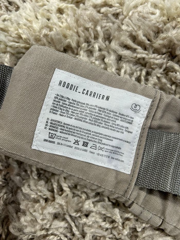 Love radius hoodie carrier 2 athletic grey - photo numéro 10