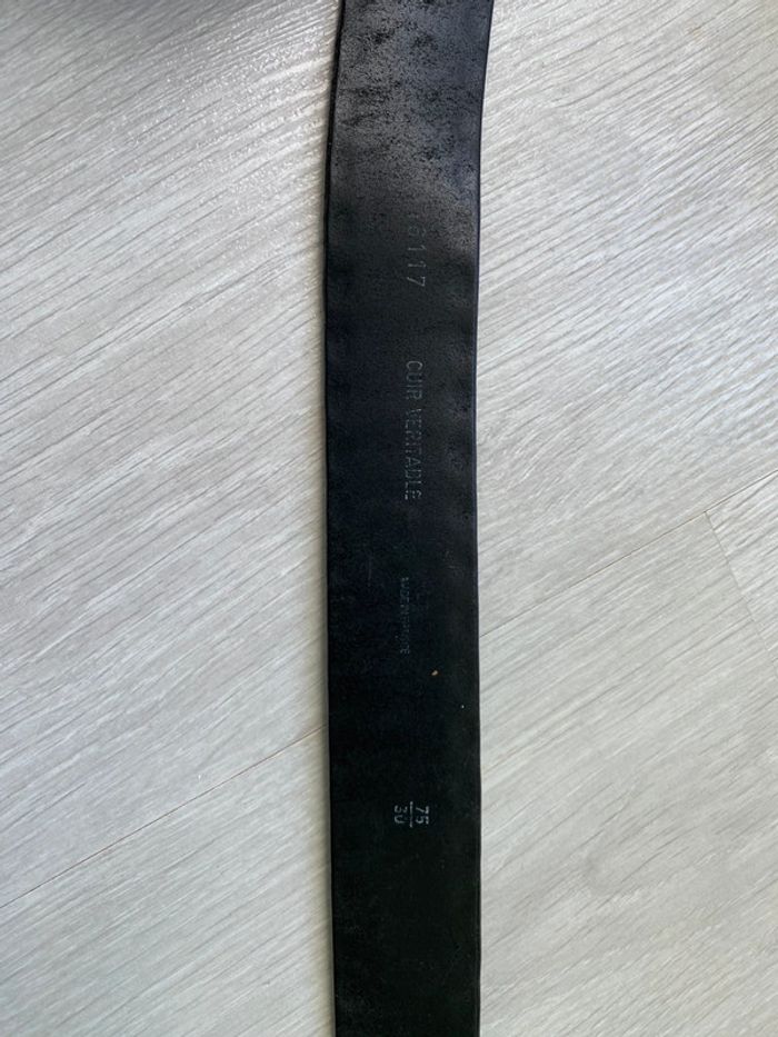 Ceinture en cuir 75 cms - photo numéro 2