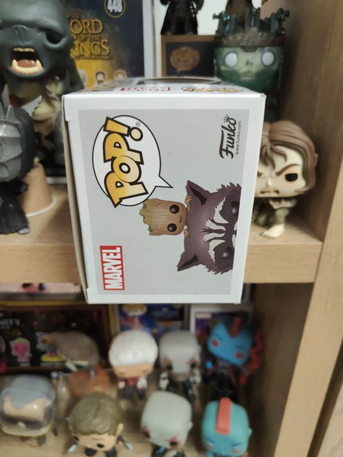 Funko pop rocket with groot 211 marvel guardians of the Galaxy Disney - photo numéro 5