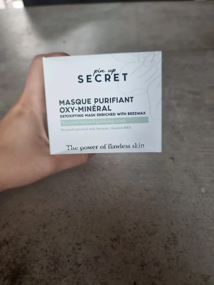 Masque purifiant oxy minéral pin up secret