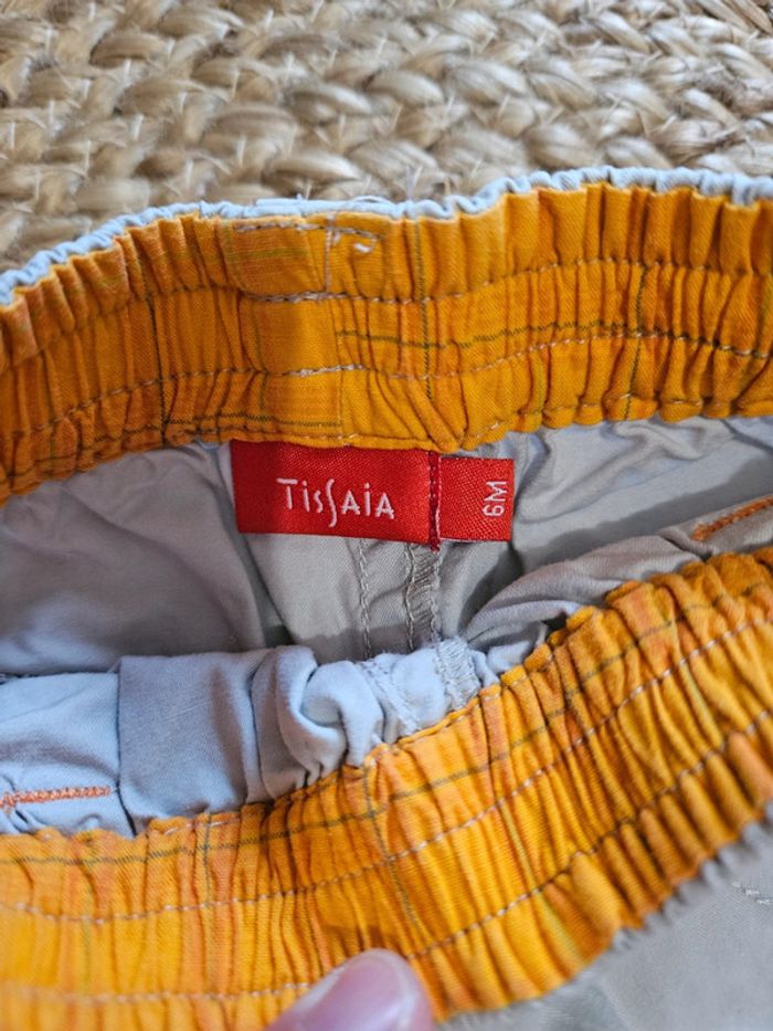 Short beige Tissaia 6 mois - photo numéro 6