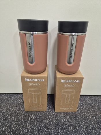 Lot 2 Mug nespresso nomad neuf
