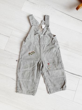 Vêtement bébé garçon salopette velours côtelé 12 mois 1 an