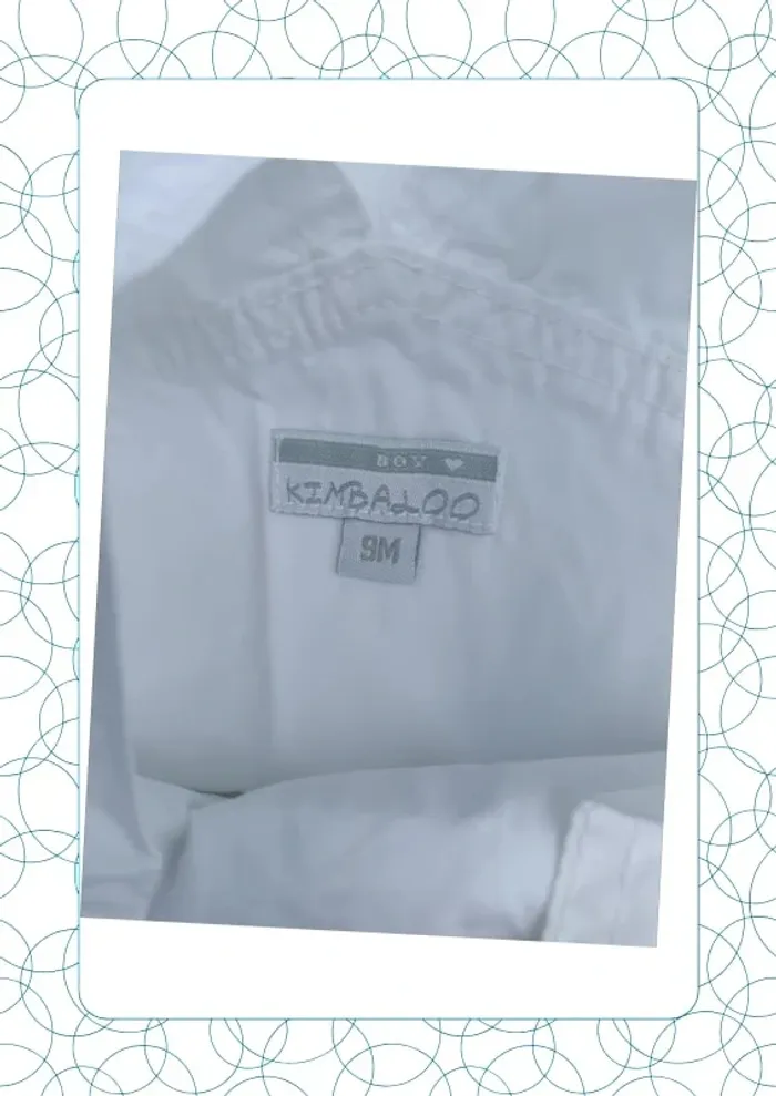 Salopette-short 9 mois Kimbaloo - photo numéro 3