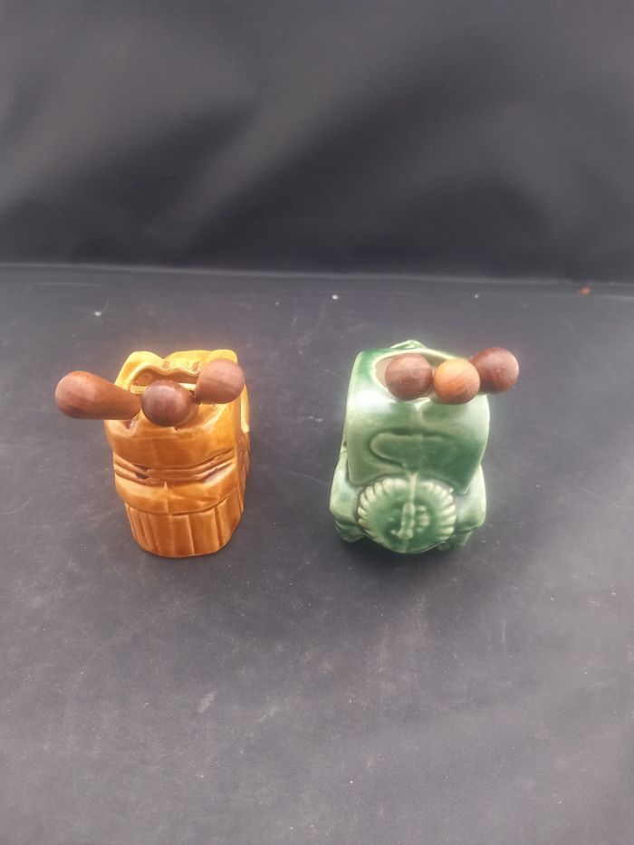 6 Fourchettes à escargots avec leurs supports - photo numéro 3