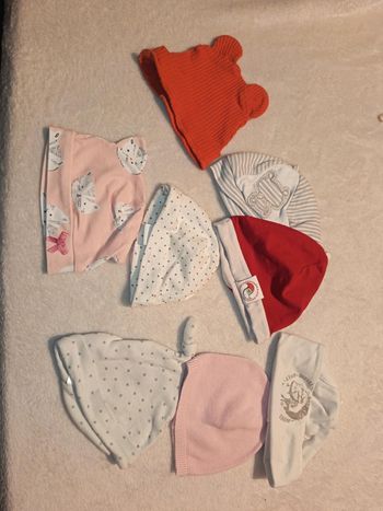 Lots bonnets naissance