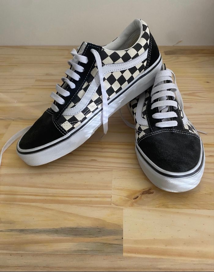 Vans Old Skool Checkerboard neuves taille 41 - photo numéro 2