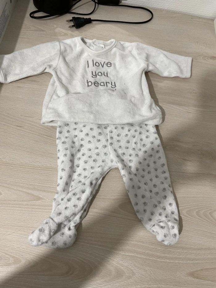 Pyjama 2 pièce 50 cm