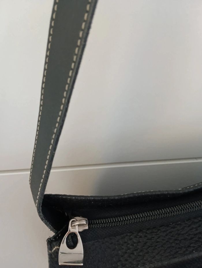 Petit sac bandoulière paquetage vintage Made in France - photo numéro 5