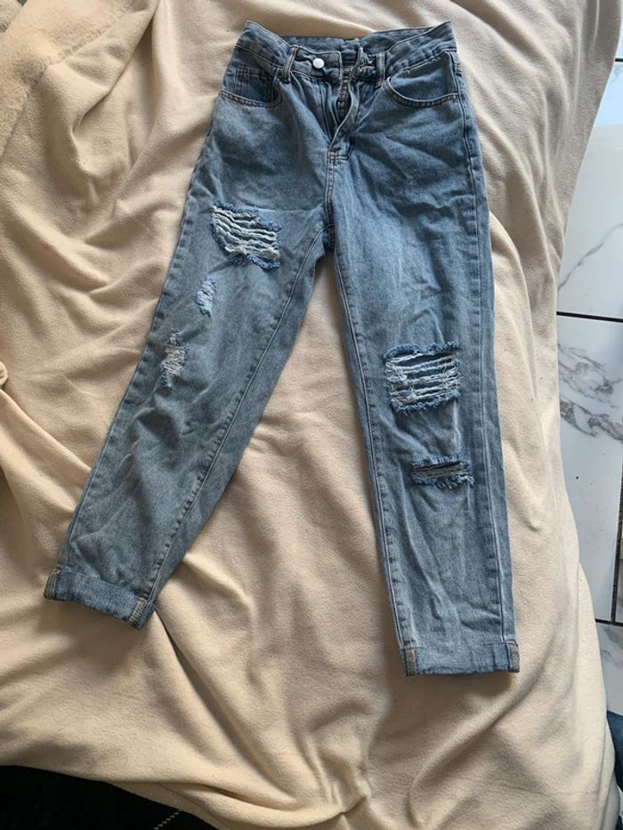 Lot de 4 pantalons jeans xxs 32 - photo numéro 2