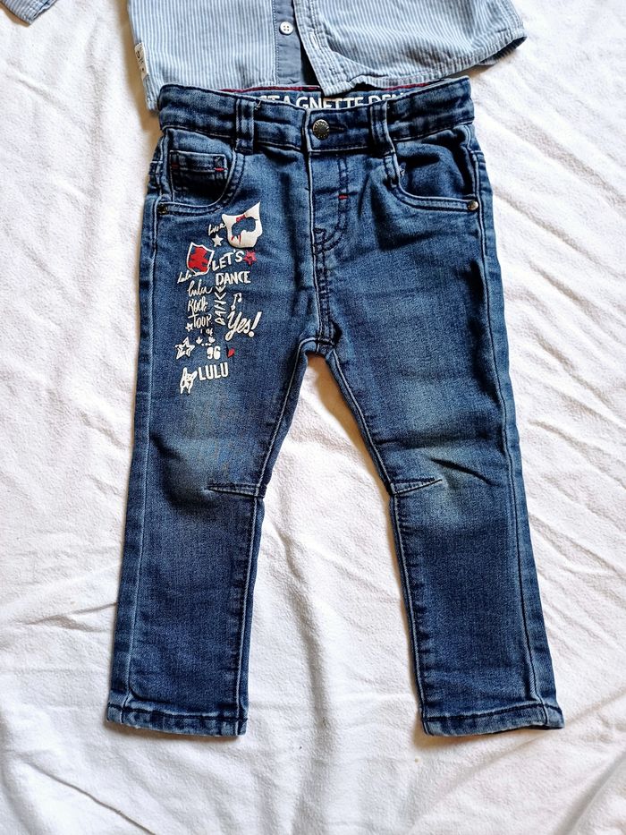 Ensemble Lulu castagnette taille 24 mois - photo numéro 2