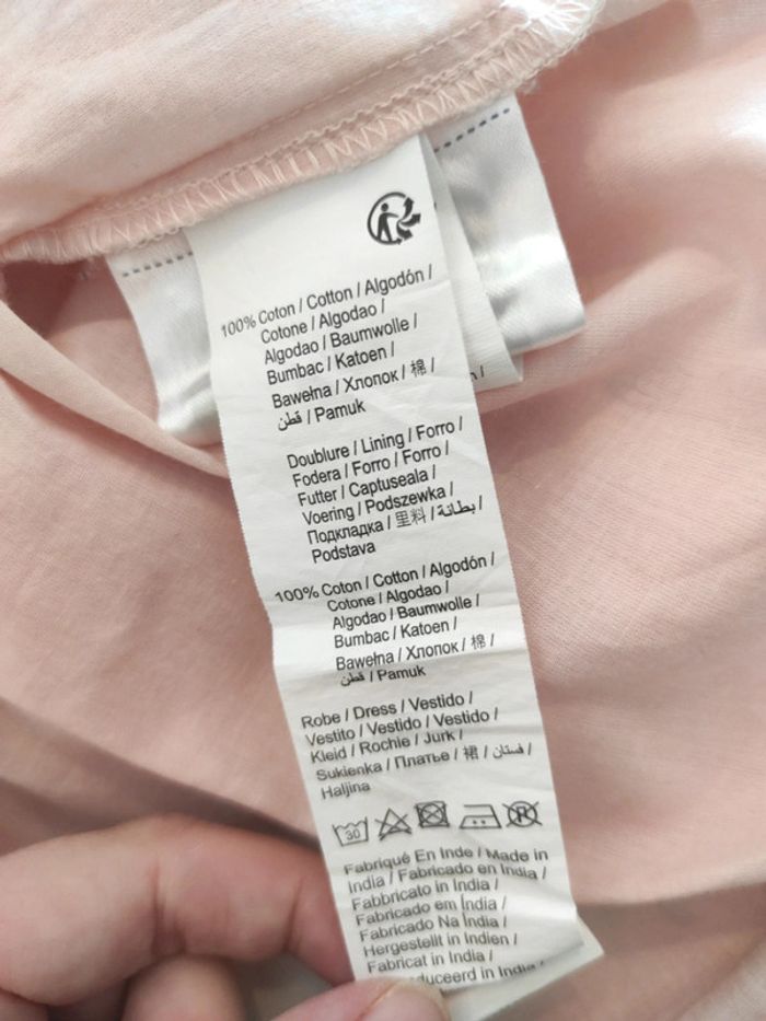 Robe d'été rose clair 4 ans - photo numéro 6