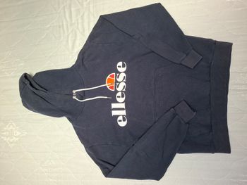 Sweat à capuche bleu marine Ellesse Taille 42