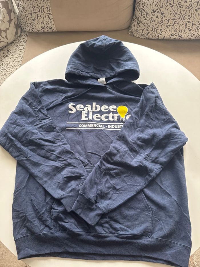 Sweat à capuche Seabee Electric double face – Taille XL - photo numéro 3