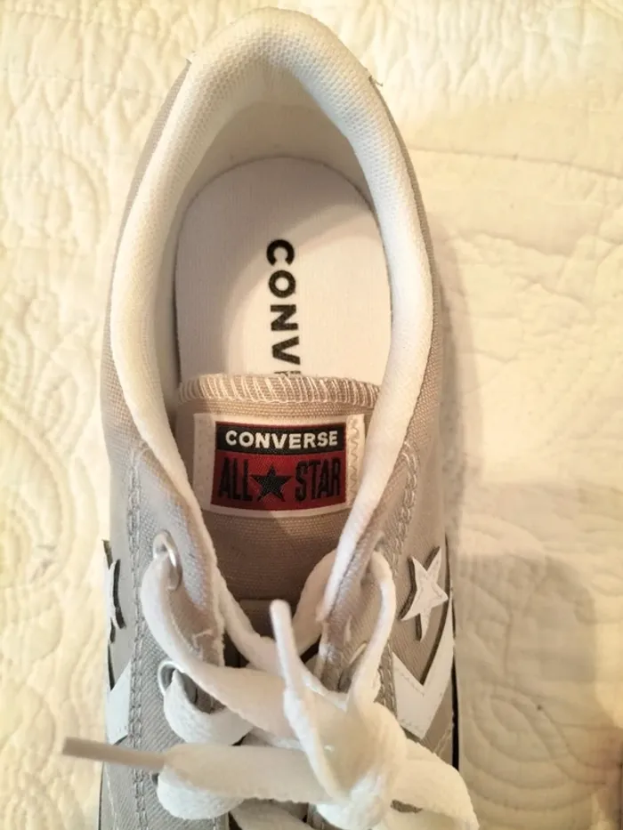 Converses neuves basses - gris - 39 - photo numéro 9