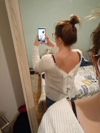 Pull blanc