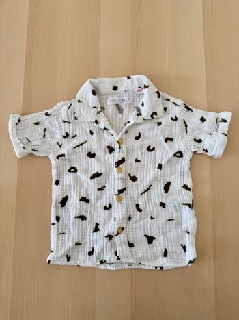 Chemise en gaze de coton Zara – 2-3 ans / 98 cm