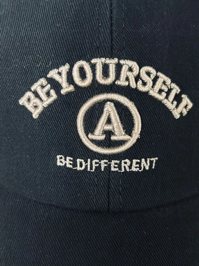 Casquette baseball Be Yourself noire C-1 - photo numéro 2