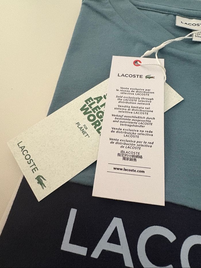 TEE shirt Lacoste - photo numéro 3