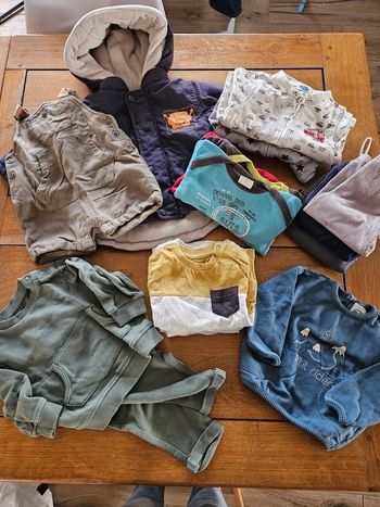 Lot vêtements garçon 6 mois