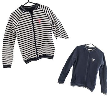 10 ans veste reverssible okaidi