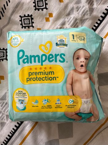Couche pampers taille 1 neuf
