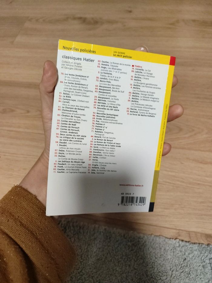 Nouvelles policières classiques hatier - photo numéro 6