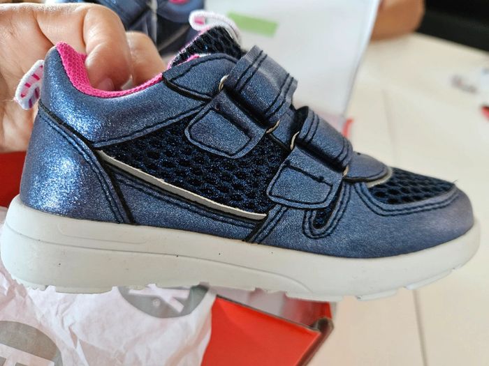 Sneakers fille  bleu pailleté taille 24 neufs Pax since 1929 #lora11chaussures - photo numéro 11