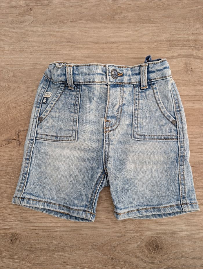 Short en jeans