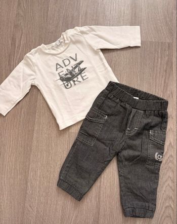 Ensemble pantalon t-shirt 1 mois - GYMP