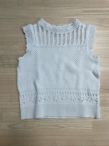 Pull sans manches taille 6 ans