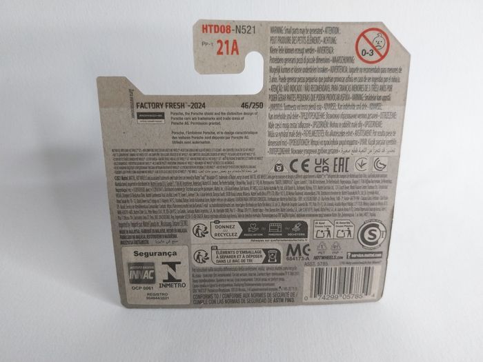 Hot Wheels Porshe 911 Carrera RS 2.7 2024 - photo numéro 5