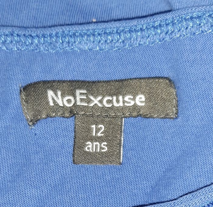 Tee-shirt fille Taille 12 ans NoExcuse - photo numéro 3
