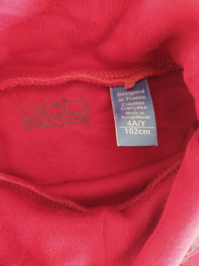 Sous pull obaïbi 4 ans - photo numéro 3