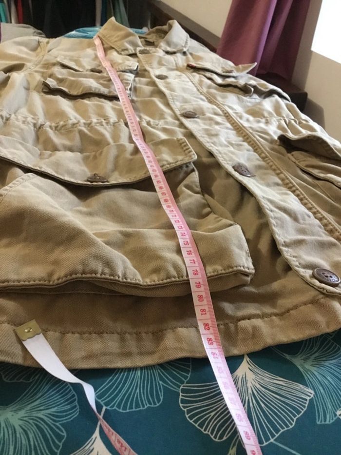 Veste de travail pour homme Levi’s beige taille L 167 - photo numéro 12