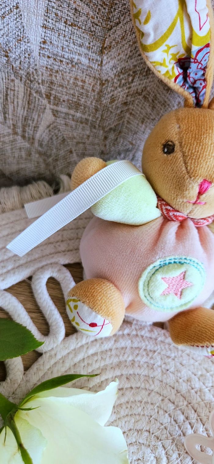Doudou bébé Lapin Kaloo - photo numéro 2