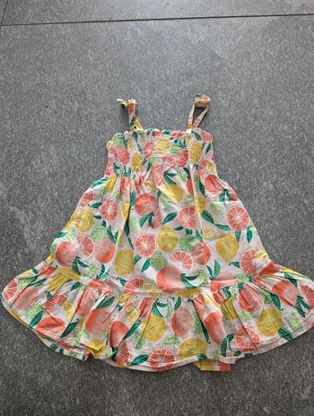 Robe d'été bébé fille 2/3 ans comme neuve