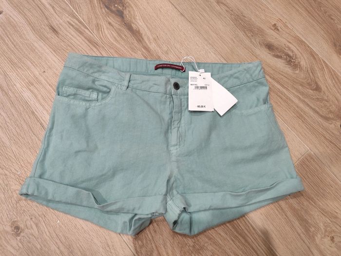 Short menthol comptoir des cotonniers 42 NEUF