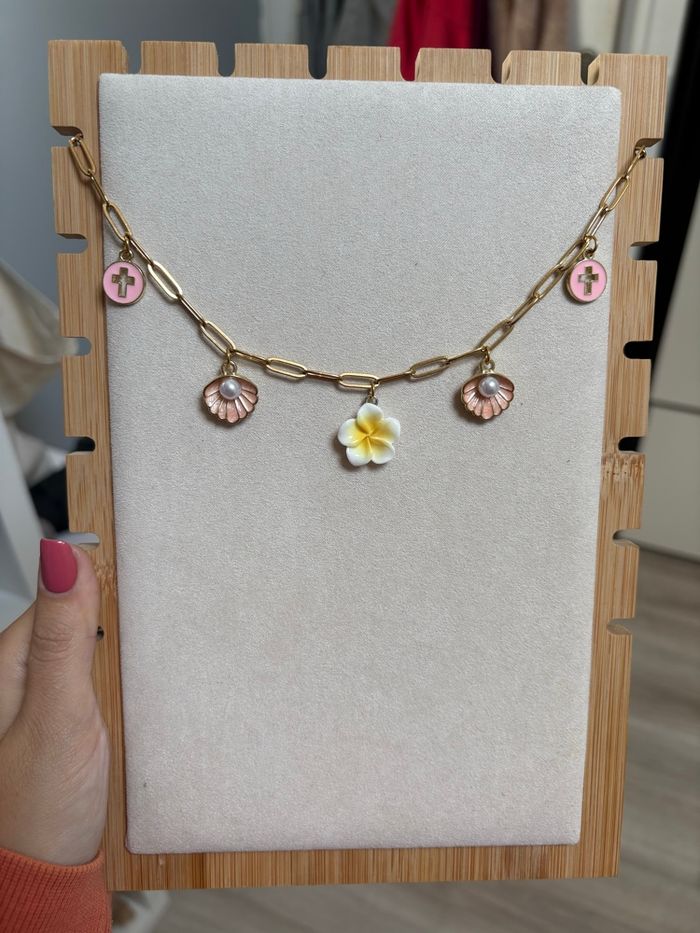 Collier breloque acier inoxydable - photo numéro 3