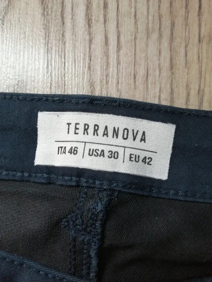 Pantalon bleu marine skinny push up avec poches / terranova / (42) - photo numéro 8