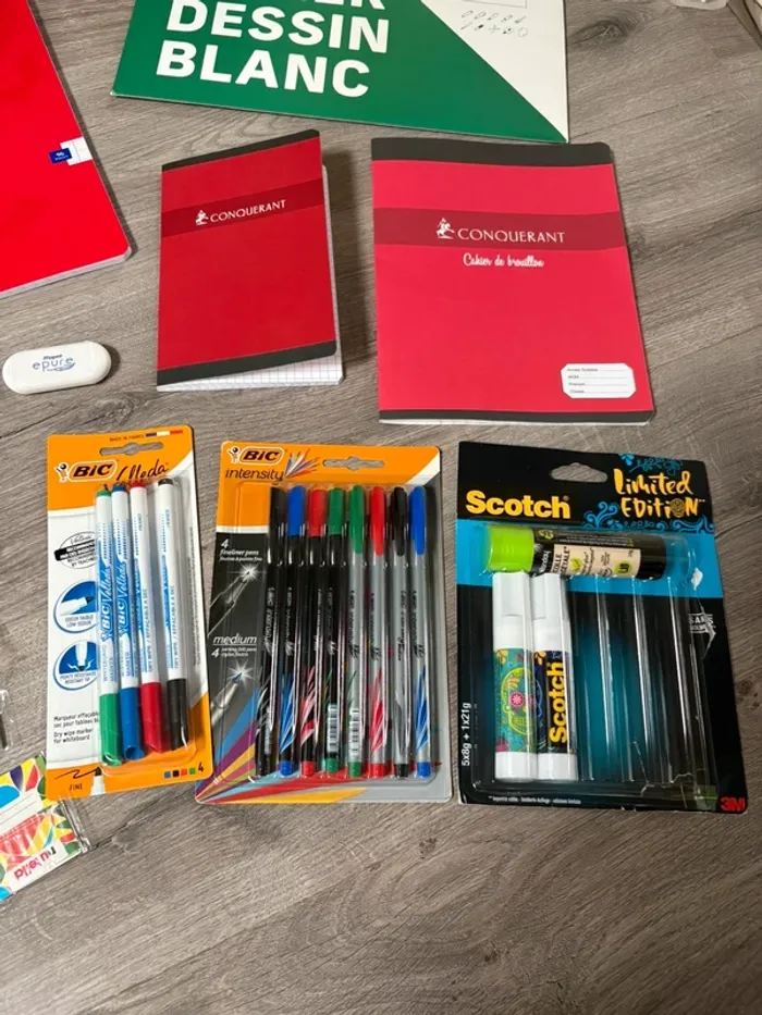Lot de fournitures scolaires école primaire ou collège - photo numéro 5
