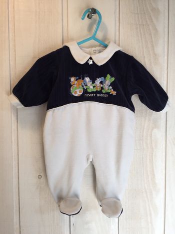 Pyjama velours - Disney babies - 3m