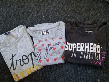 Lot t-shirt manche longue